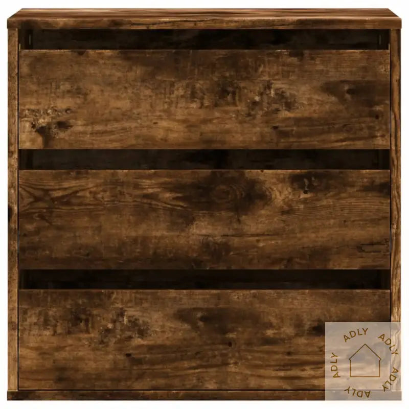 Kommode Røkt Eik 60X41X58 Cm Konstruert Tre