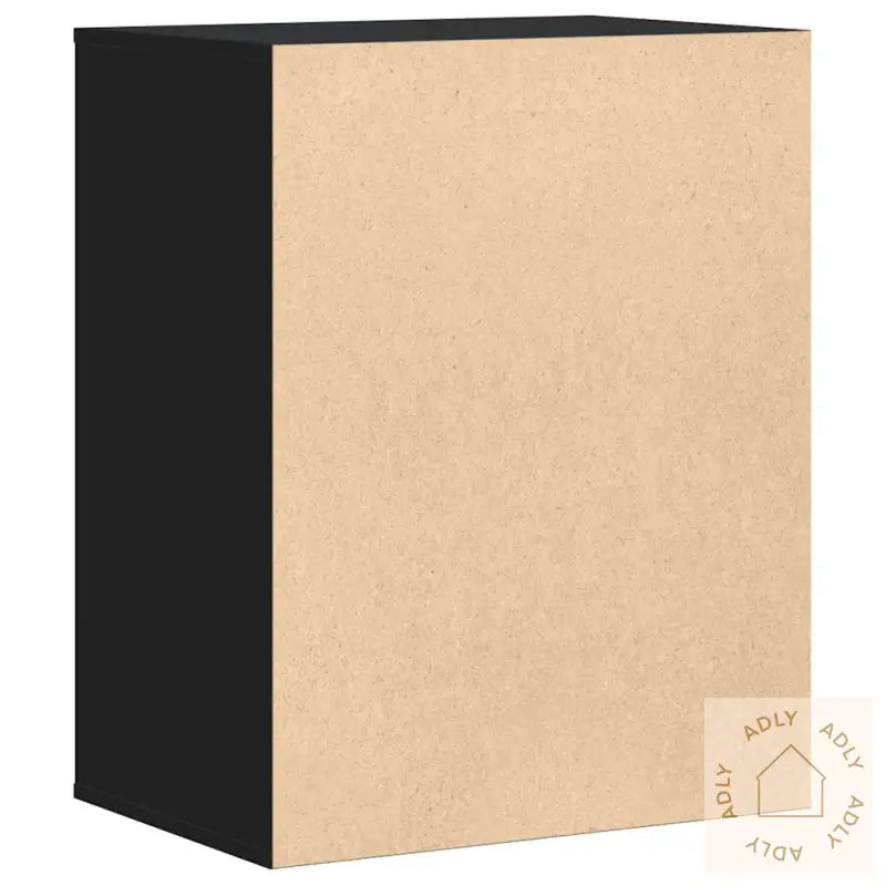 Kommode Svart 60X41X76 Cm Konstruert Tre