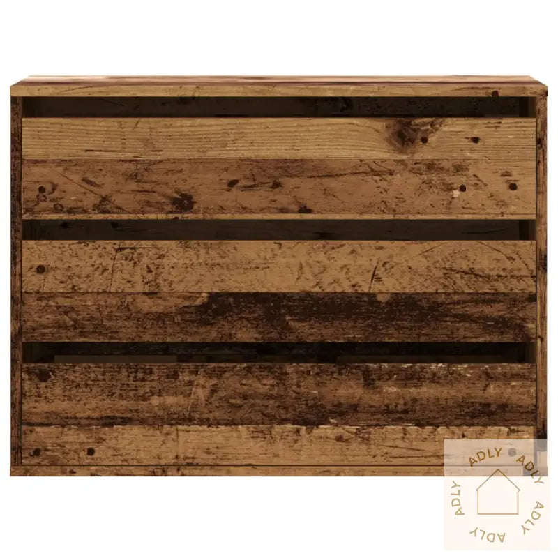 Kommode Gammelt Tre 80X41X58 Cm Konstruert Tre