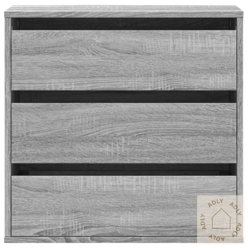 Kommode Grå Sonoma 60X41X58 Cm Konstruert Tre