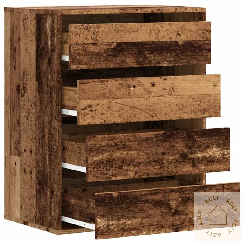 Kommode Gammelt Tre 60X41X76 Cm Konstruert Tre