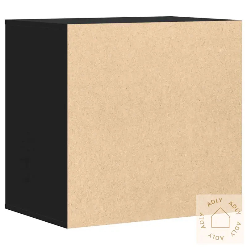 Kommode Svart 60X41X58 Cm Konstruert Tre