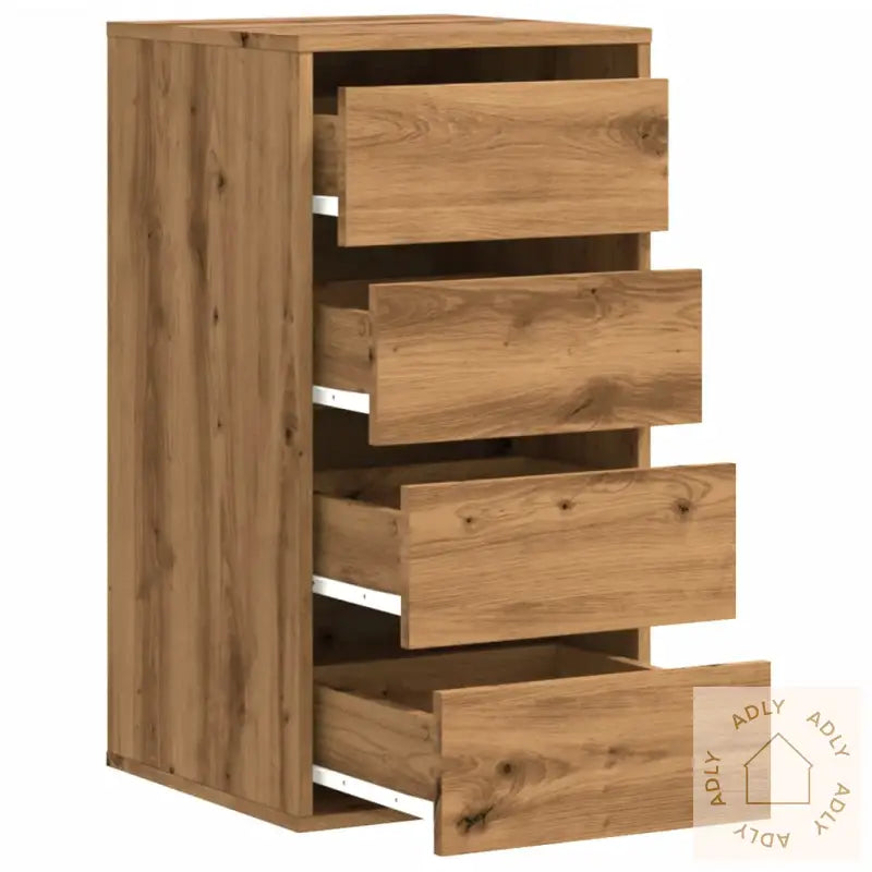 Kommode Artisan Eik 40X41X76 Cm Konstruert Tre