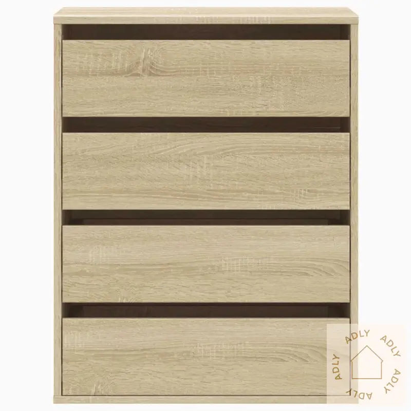 Kommode Sonoma Eik 60X41X76 Cm Konstruert Tre