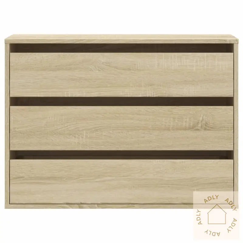 Kommode Sonoma Eik 80X41X58 Cm Konstruert Tre