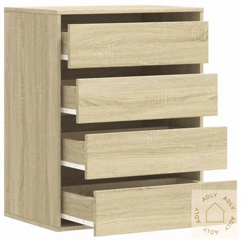 Kommode Sonoma Eik 60X41X76 Cm Konstruert Tre