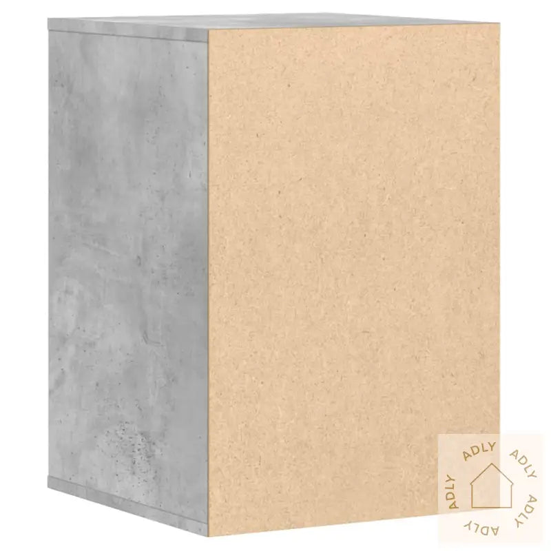 Kommode Betonggrå 40X41X58 Cm Konstruert Tre