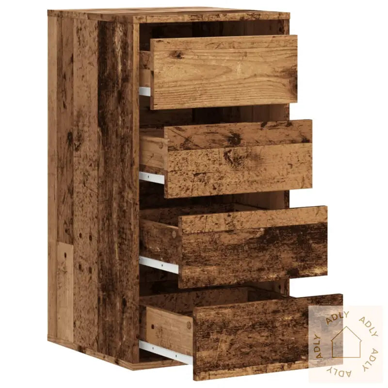 Kommode Gammelt Tre 40X41X76 Cm Konstruert Tre