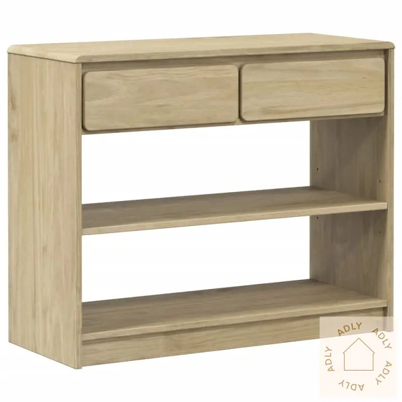 Konsollbord Sauda Eik 89,5X36,5X73 Cm Heltre Furu