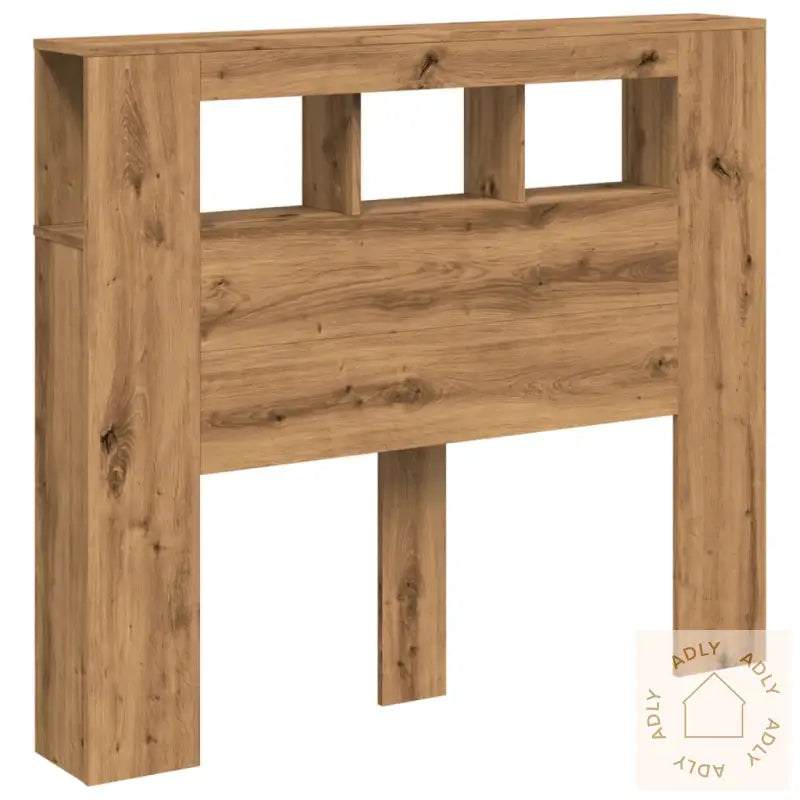 Sengegavl Med Led Artisan Eik 120X18,5X103,5 Cm Konstruert Tre
