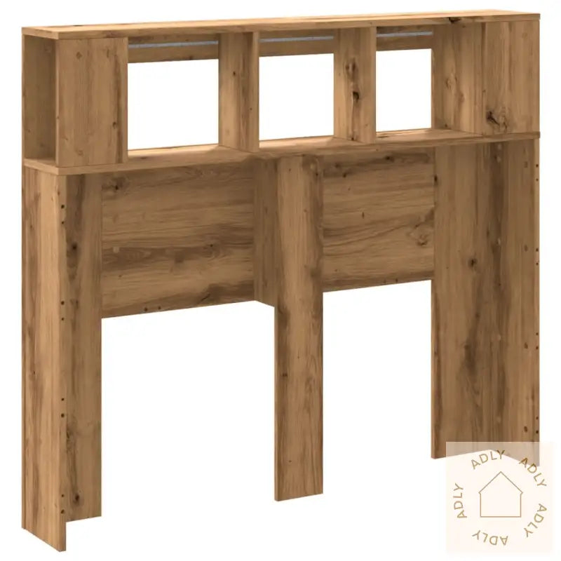 Sengegavl Med Led Artisan Eik 120X18,5X103,5 Cm Konstruert Tre