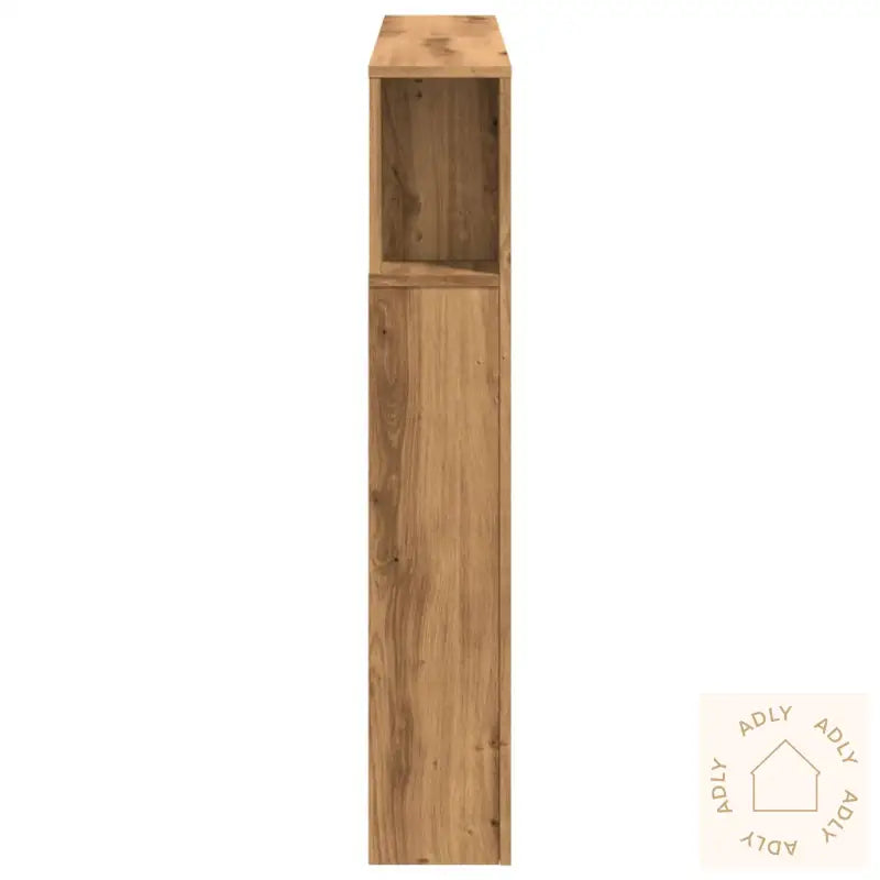 Sengegavl Med Led Artisan Eik 120X18,5X103,5 Cm Konstruert Tre