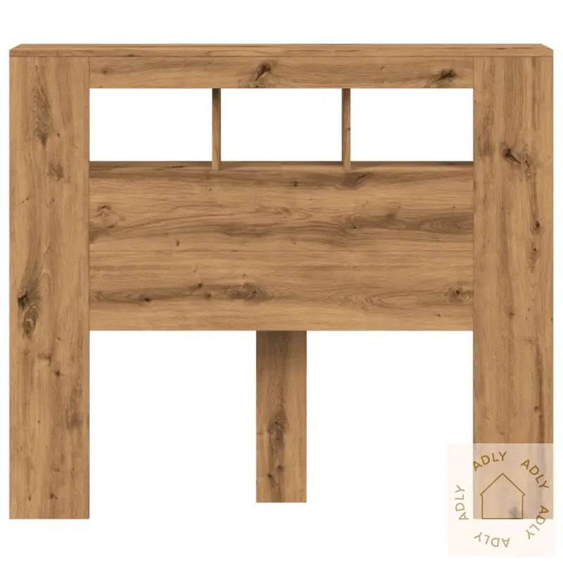 Sengegavl Med Led Artisan Eik 120X18,5X103,5 Cm Konstruert Tre