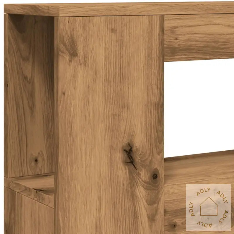 Sengegavl Med Led Artisan Eik 100X18,5X103,5 Cm Konstruert Tre