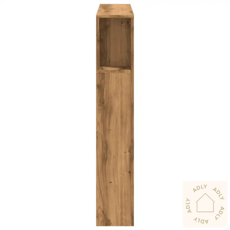 Sengegavl Med Led Artisan Eik 100X18,5X103,5 Cm Konstruert Tre