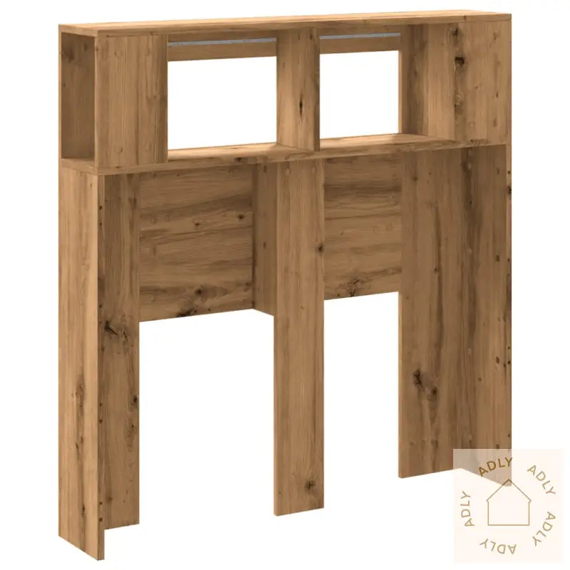 Sengegavl Med Led Artisan Eik 100X18,5X103,5 Cm Konstruert Tre