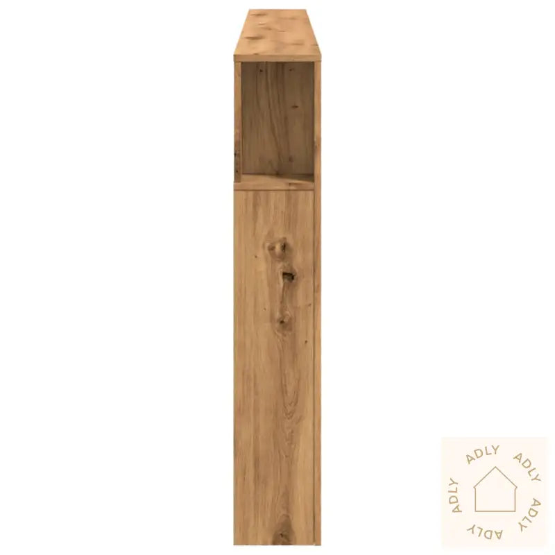 Sengegavl Med Led Artisan Eik 220X18,5X103,5 Cm Konstruert Tre
