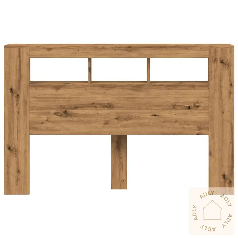 Sengegavl Med Led Artisan Eik 160X18,5X103,5 Cm Konstruert Tre
