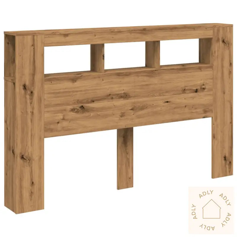 Sengegavl Med Led Artisan Eik 160X18,5X103,5 Cm Konstruert Tre