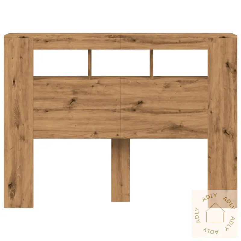 Sengegavl Med Led Artisan Eik 140X18,5X103,5 Cm Konstruert Tre