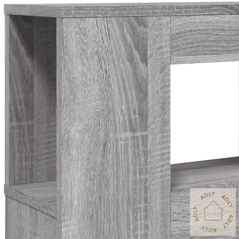 Sengegavl Med Led Grå Sonoma 160X18,5X103,5 Cm Konstruert Tre