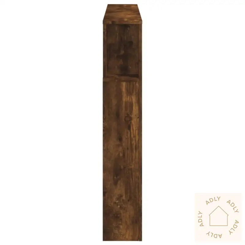 Sengegavl Med Led Røkt Eik 140X18,5X103,5 Cm Konstruert Tre