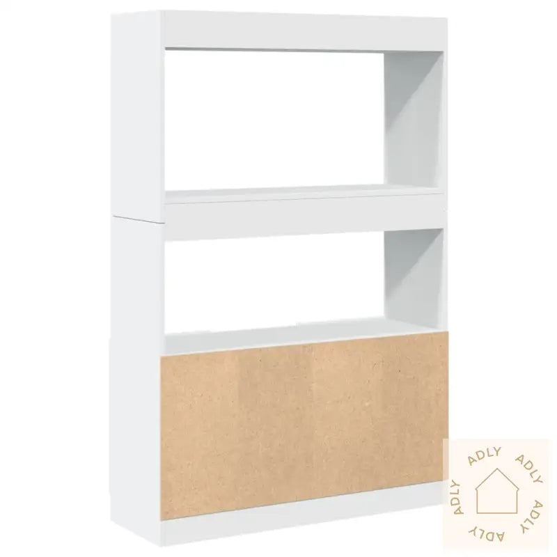 Highboard Hvit 92X33X140 Cm Konstruert Tre