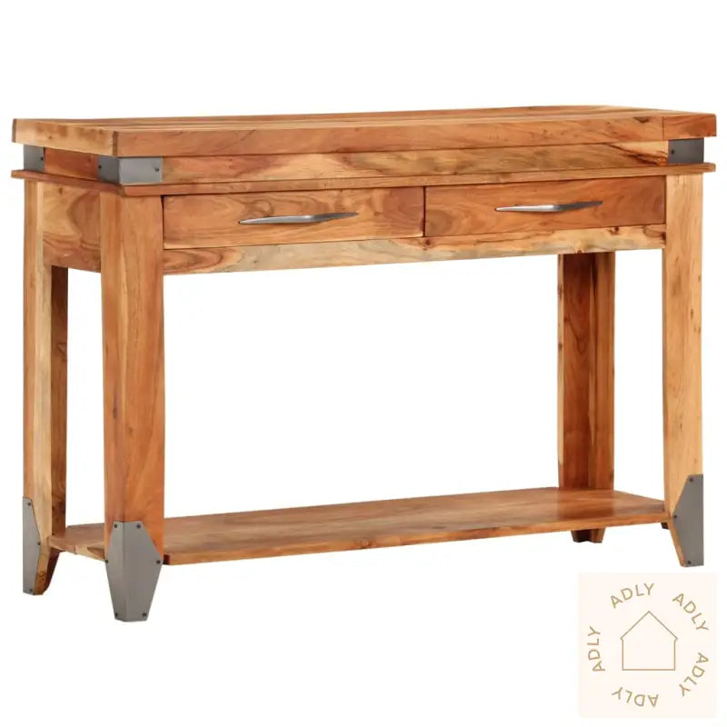 Konsollbord 110X34X74 Cm Heltre Akasie