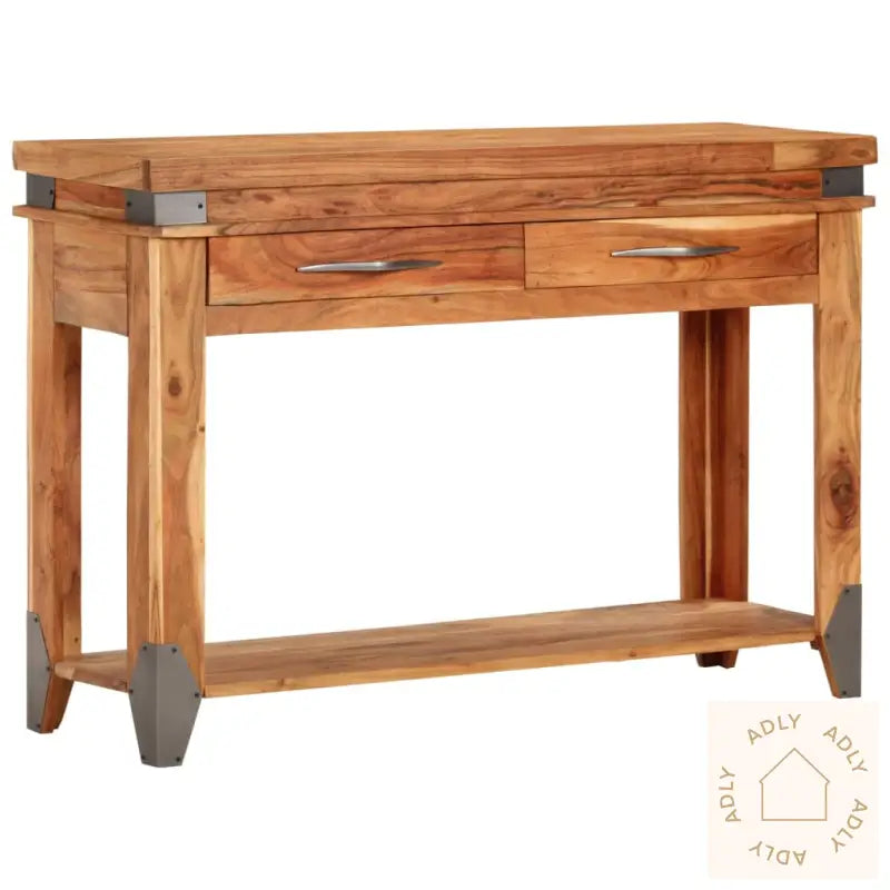 Konsollbord 110X34X74 Cm Heltre Akasie