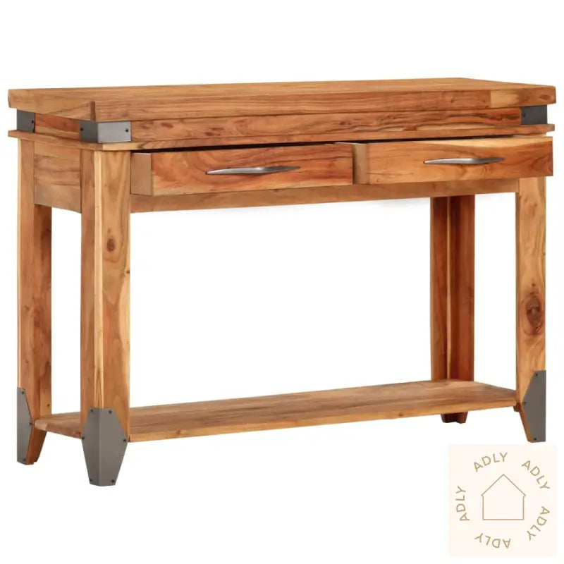 Konsollbord 110X34X74 Cm Heltre Akasie