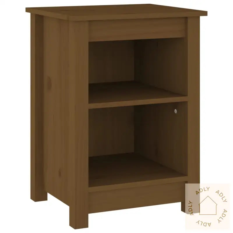 Nattbord Honningbrun 40X35X55 Cm Heltre Furu
