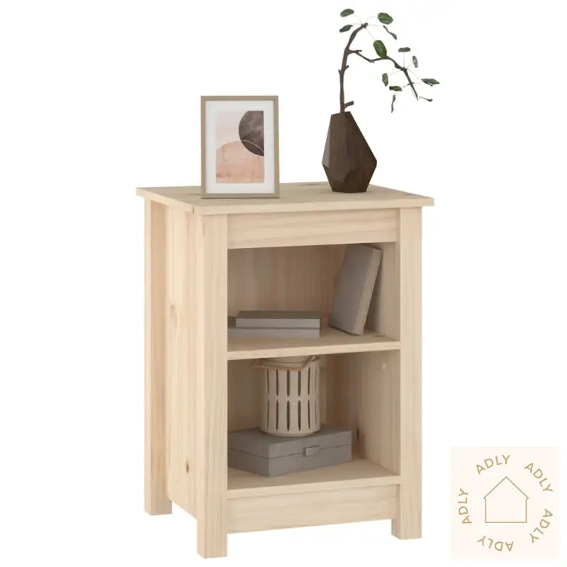 Nattbord 40X35X55 Cm Heltre Furu