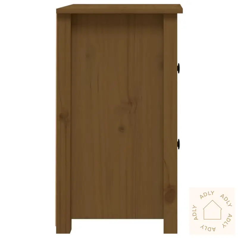 Nattbord Honningbrun 40X35X61,5 Cm Heltre Furu