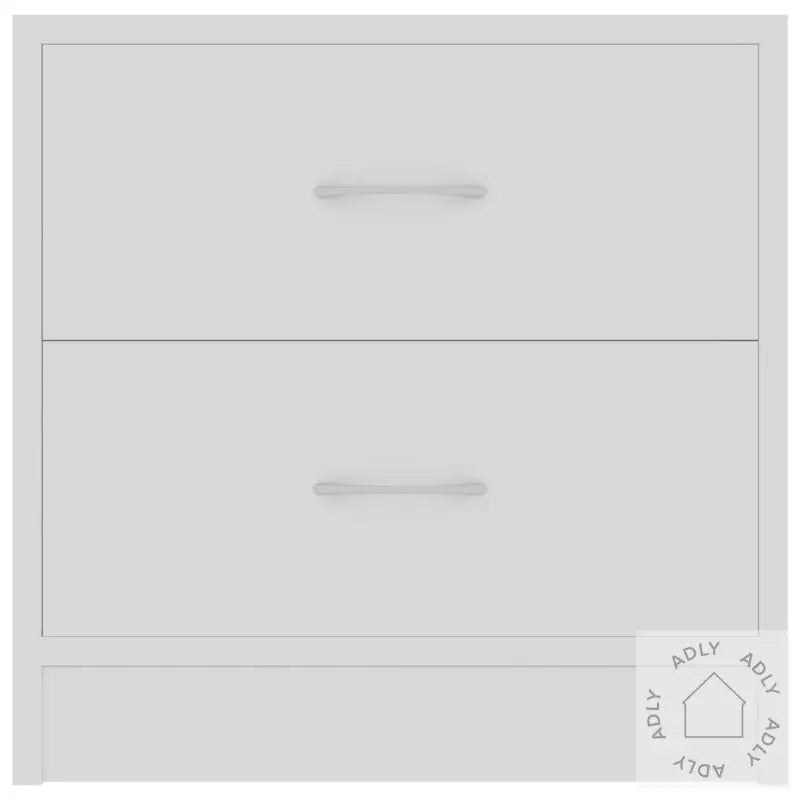 Nattbord Hvit 40X30X40 Cm Konstruert Tre