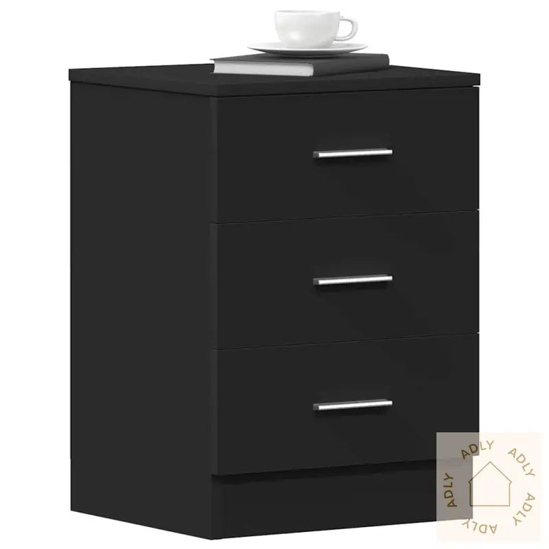 Nattbord 2 Stk Hvit 38X35X56 Cm Konstruert Tre