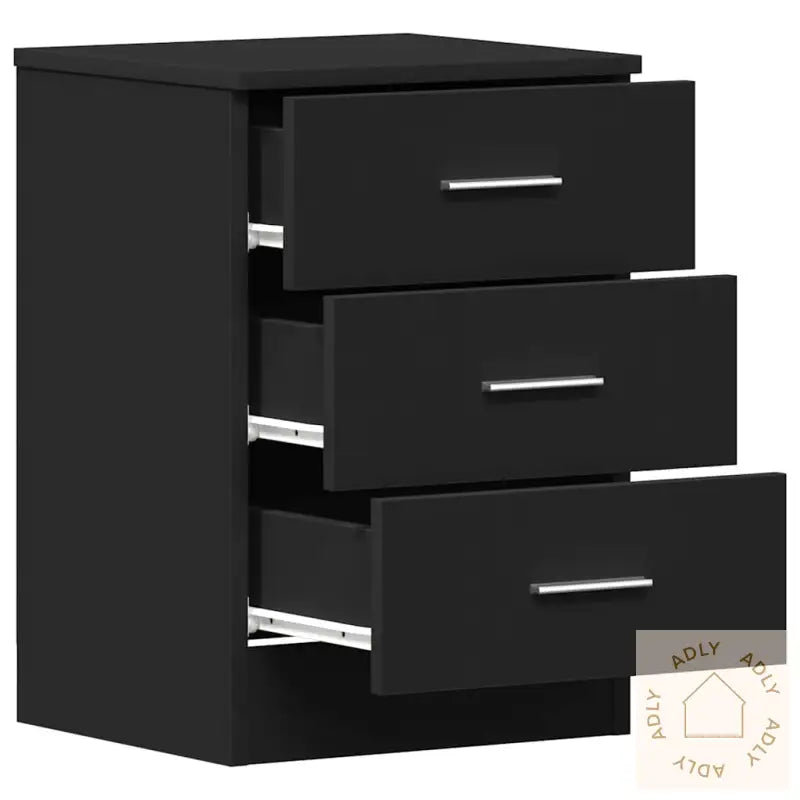 Nattbord 2 Stk Hvit 38X35X56 Cm Konstruert Tre