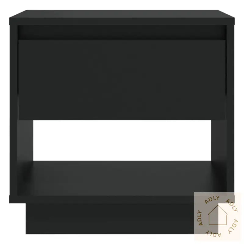 Nattbord 2 Stk Svart 45X34X44 Cm Konstruert Tre