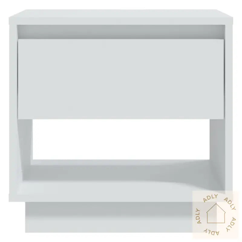 Nattbord 2 Stk Hvit 45X34X44 Cm Konstruert Tre