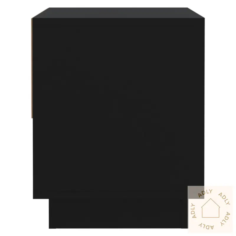 Nattbord 2 Stk Svart 45X34X44 Cm Konstruert Tre