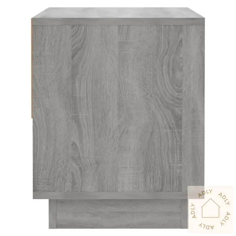 Nattbord 2 Stk Grå Sonoma Eik 45X34X44 Cm Konstruert Tre