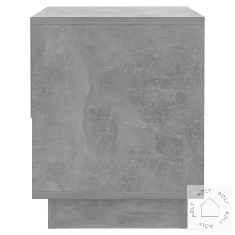 Nattbord 2 Stk Betonggrå 45X34X44 Cm Konstruert Tre