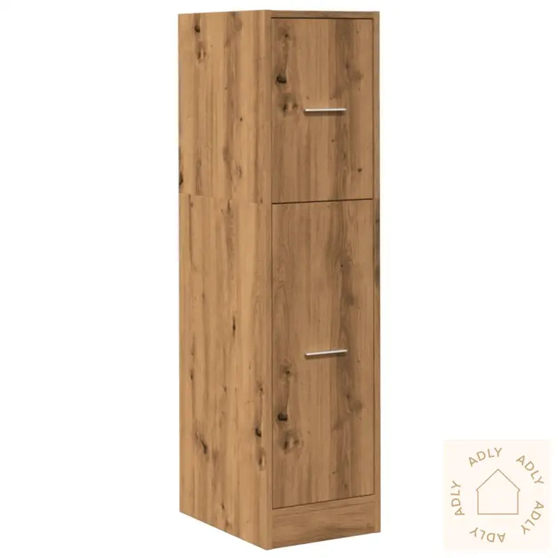 Apotekskap Artisan Eik 30X41X118 Cm Konstruert Tre