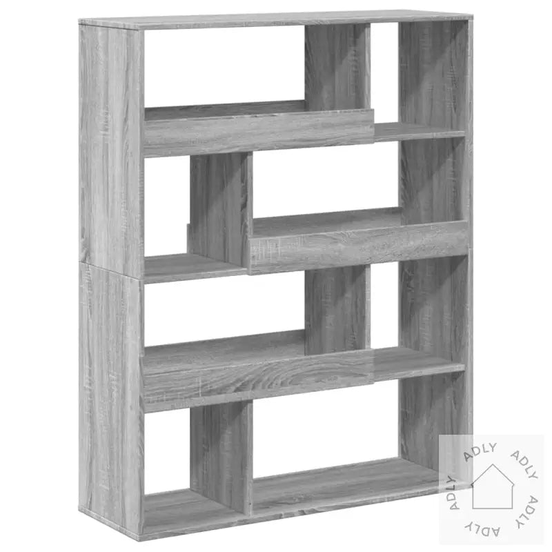 Romdeler Grå Sonoma 100X33X125,5 Cm Konstruert Tre