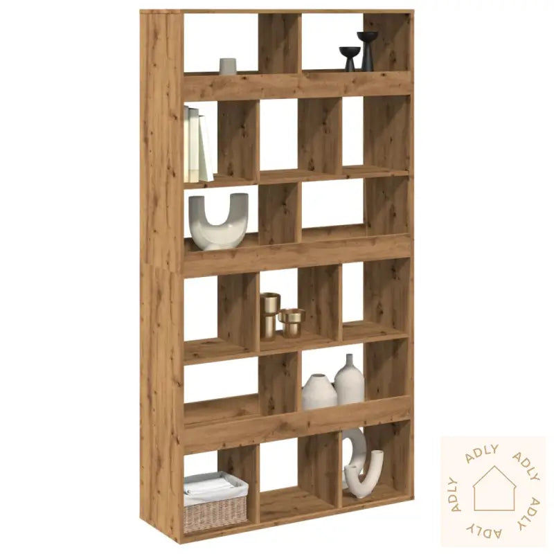 Romdeler Artisan Eik 100X33X187,5 Cm Konstruert Tre
