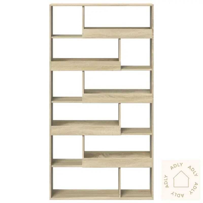 Romdeler Sonoma Eik 100X33X187,5 Cm Konstruert Tre