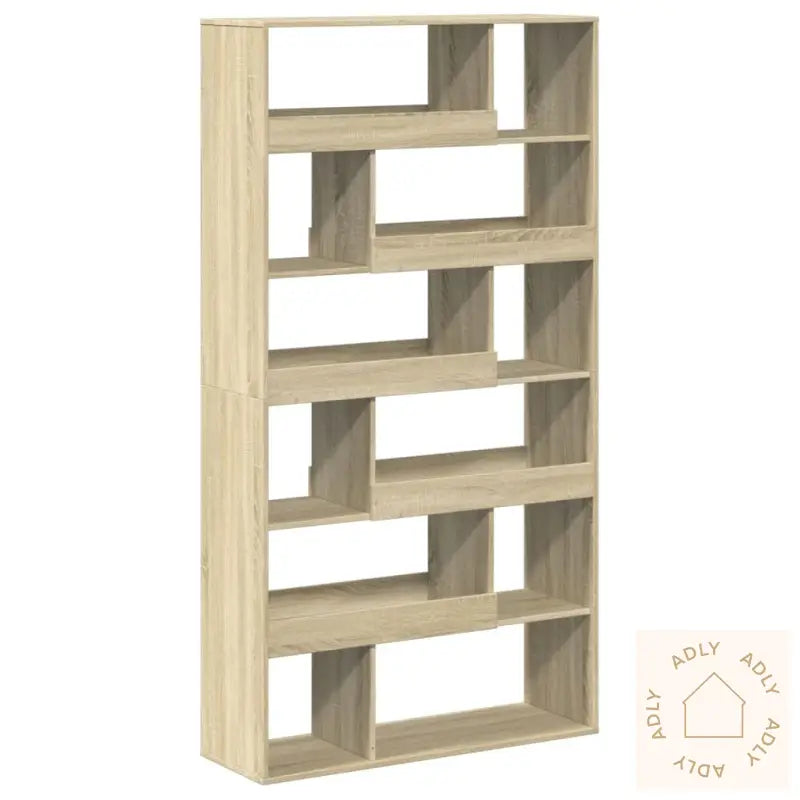 Romdeler Sonoma Eik 100X33X187,5 Cm Konstruert Tre