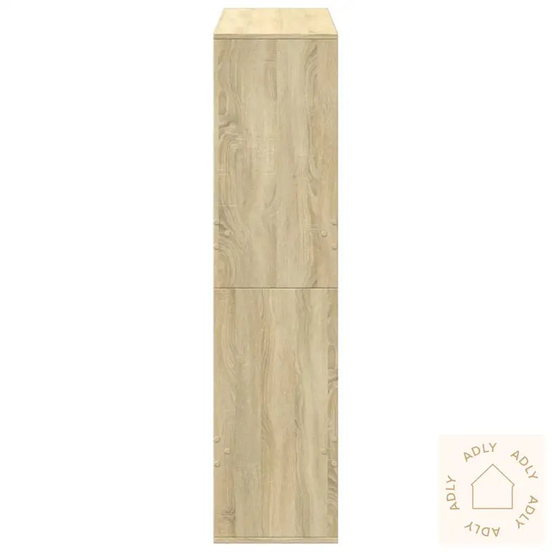 Romdeler Sonoma Eik 100X33X135 Cm Konstruert Tre