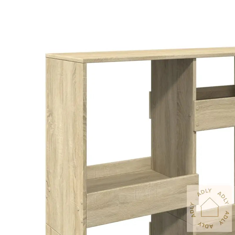 Romdeler Sonoma Eik 100X33X135 Cm Konstruert Tre