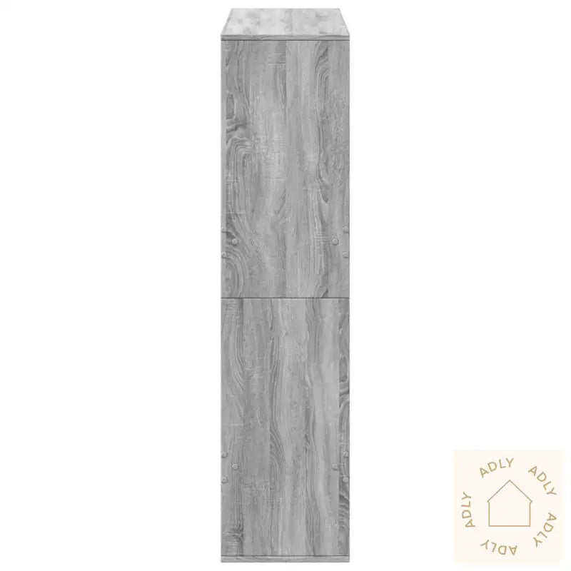 Romdeler Grå Sonoma 100X33X135 Cm Konstruert Tre