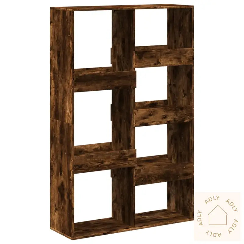 Romdeler Røkt Eik 100X33X155,5 Cm Konstruert Tre